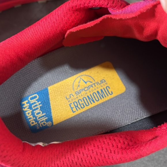 La Sportiva Women's Fuchsia and Red Jackal GRX Hiking Athletic Shoes, Size  10 - Picture 10 of 14